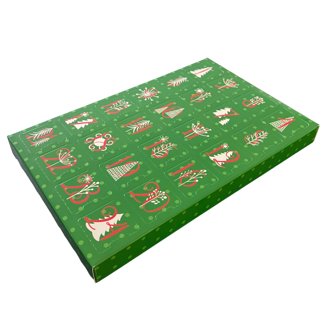 50 Boxes - Fillable (Empty) Advent Calendar Candy Boxes