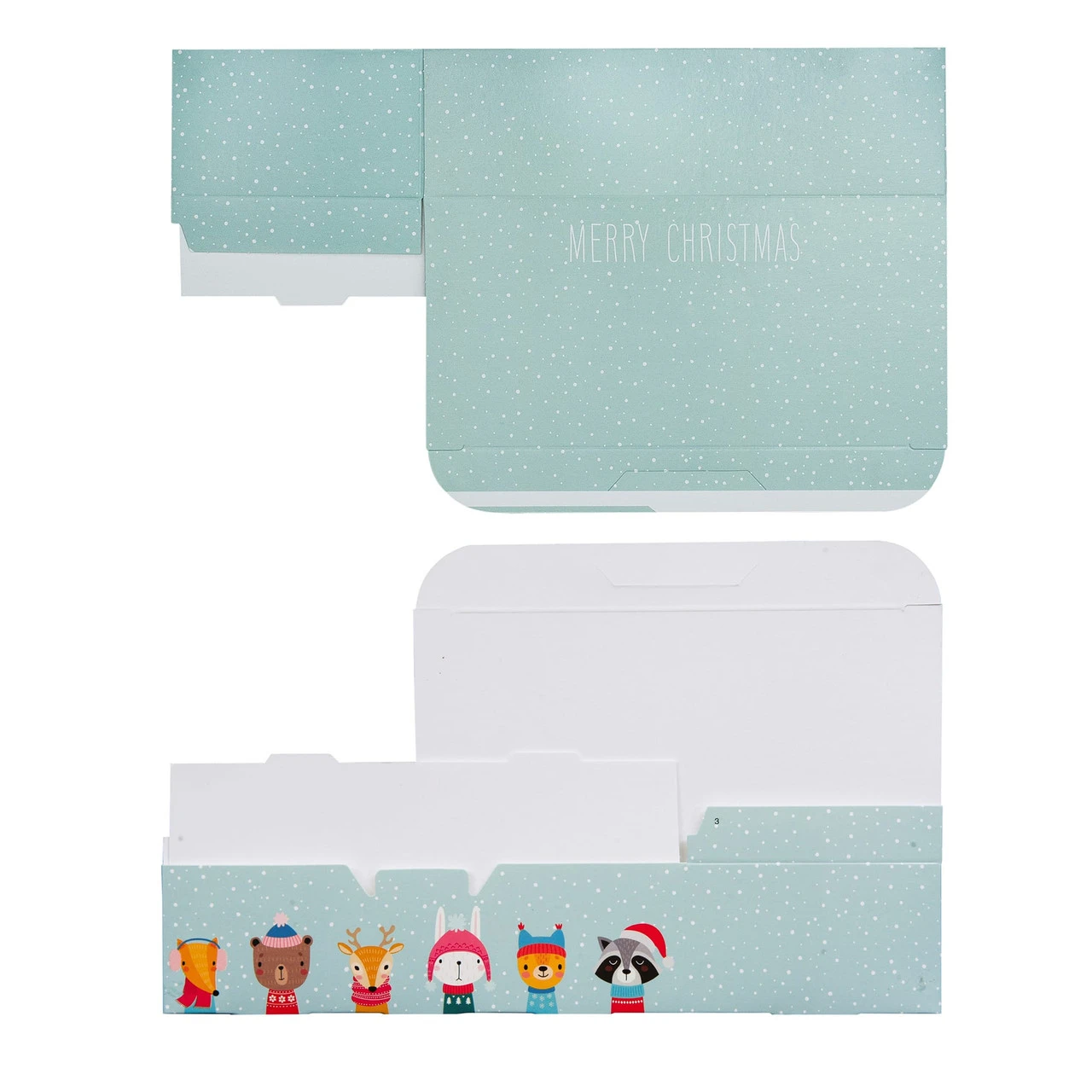 20 Boxes - 1 lb. Candy & Fudge Boxes - Winter Friends