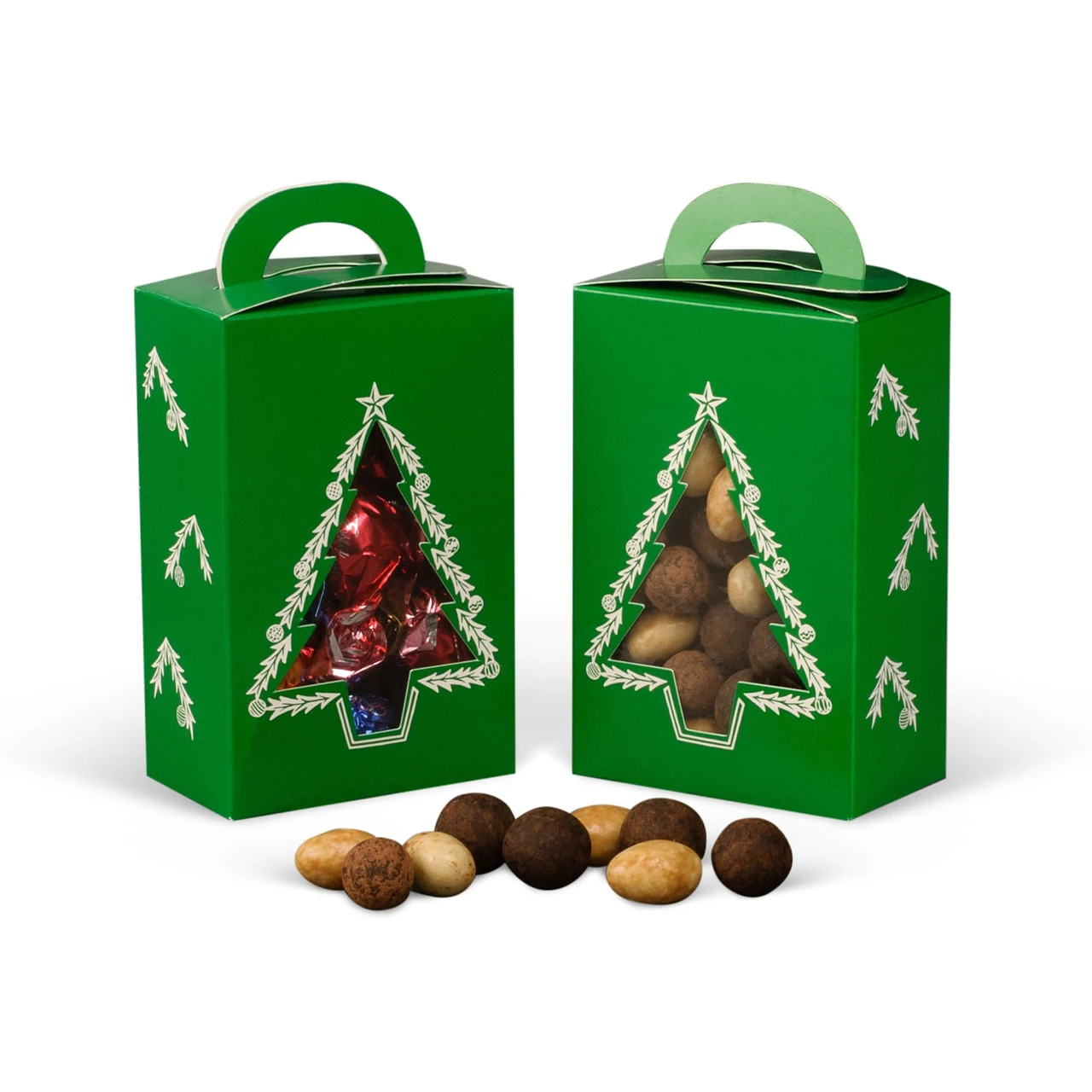 50 Boxes - 1/2 lb. Vertical Tote with Tree Window