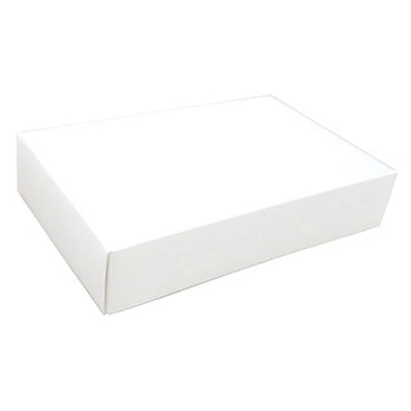 50 2 Layer Covers - 2 lb. Candy-Chocolate Box Covers - White