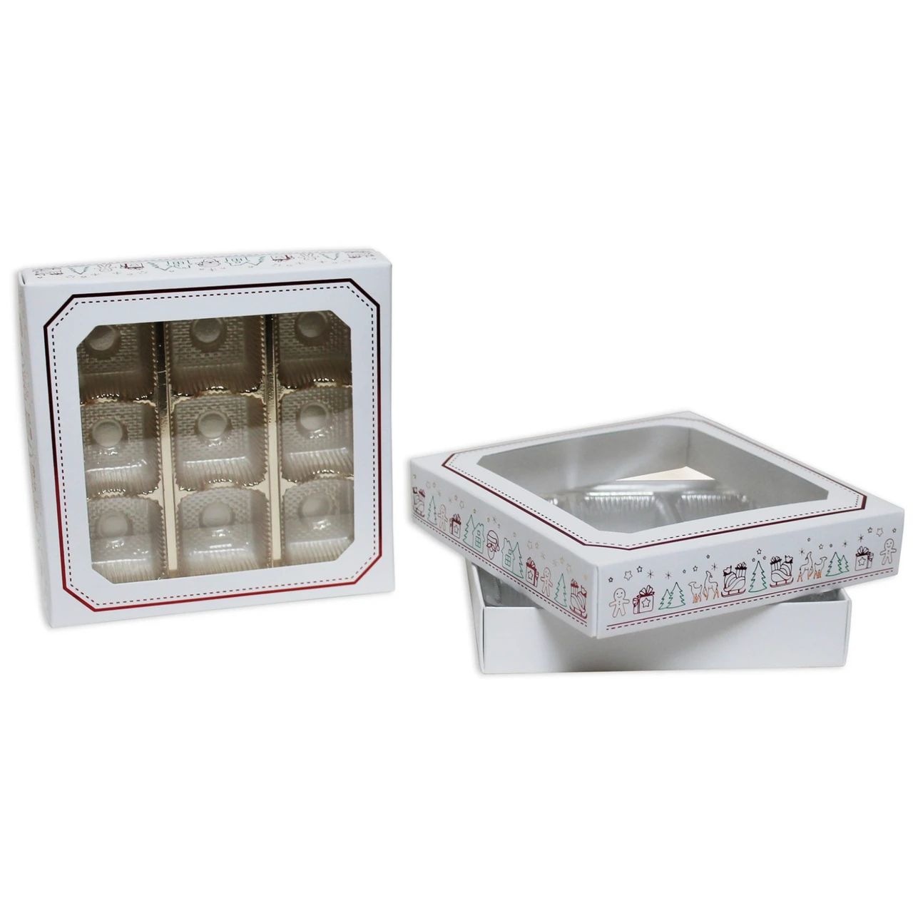 50 Boxes - 8 oz. Candy Box Covers