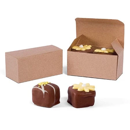 50 Boxes - Mini Favor Boxes - Kraft Boxes