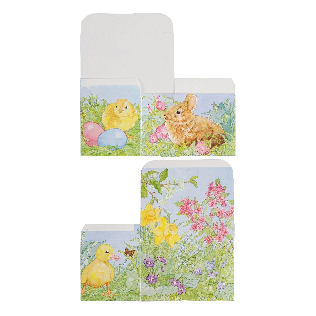 50 Boxes - 1/4 lb. Easter Garden (No Window) - Egg Boxes 3-5/8" x 2-3/8" x 2-3/8"
