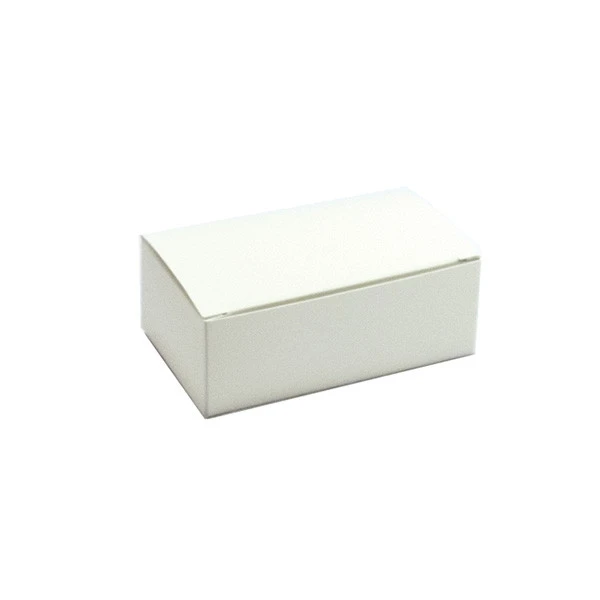 50 Boxes - Mini Favor Boxes - 2 Truffle - White