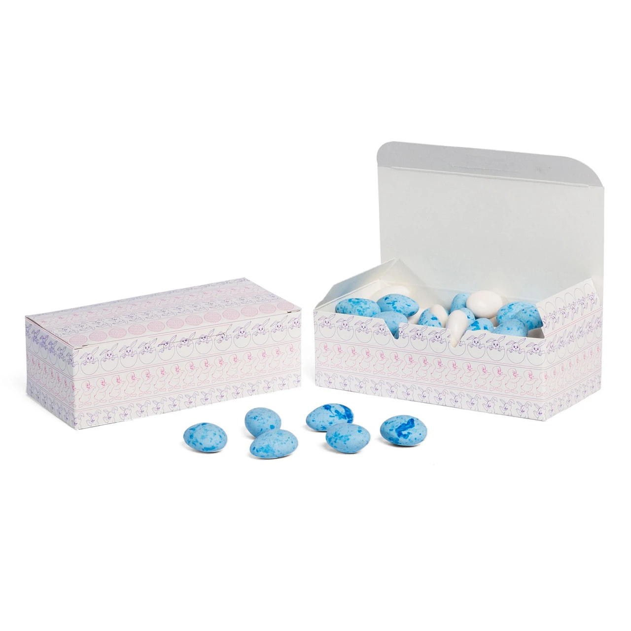 50 Boxes 1/2 lb. Candy & Fudge Boxes Bunnies & Chicks