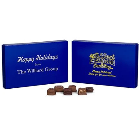 50 Covers - 1 lb. Candy-Chocolate Box Covers - Royal Blue