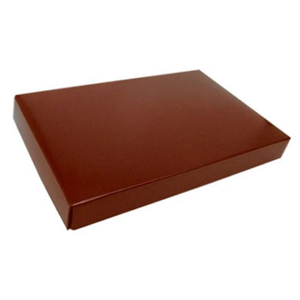 50 Covers - 1 lb. Candy-Chocolate Box Covers - Brown