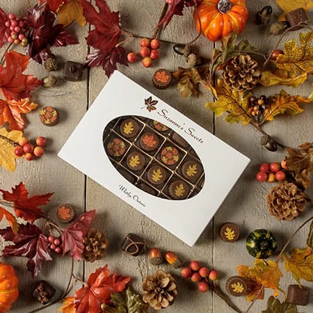 50 Covers - 1 lb. Candy-Chocolate Box Covers - White & Oval Window
