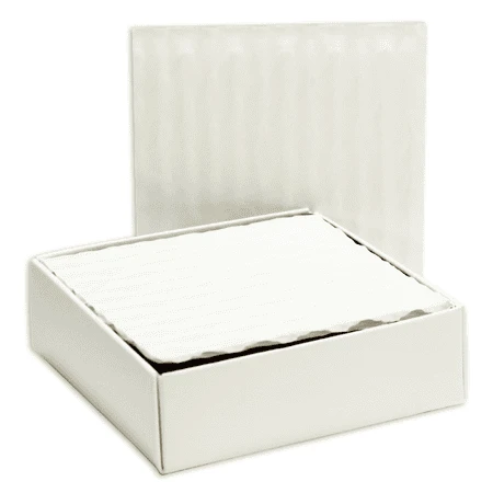 CLEARANCE-MADE IN USA - 50 Pads - 3 oz. Candy Pads White 3-3/8" x 3-3/8"