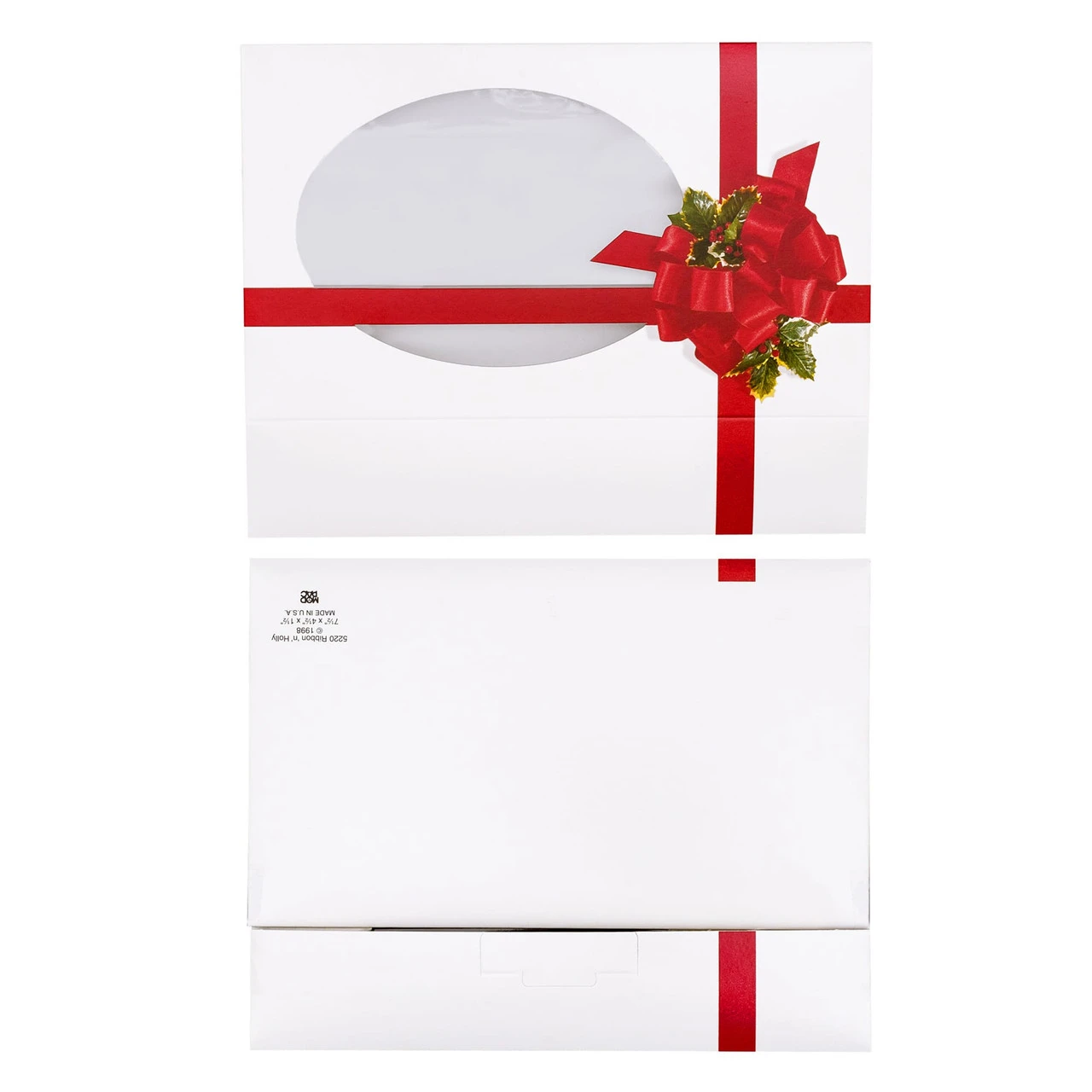 50 Boxes Small Grease Resistant Cookie/Bakery Boxes - Ribbon N' Holly