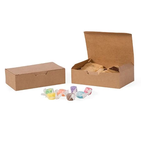 CLEARANCE-MADE IN USA - 50 Boxes - 1-1/2 lb. Candy & Fudge Boxes