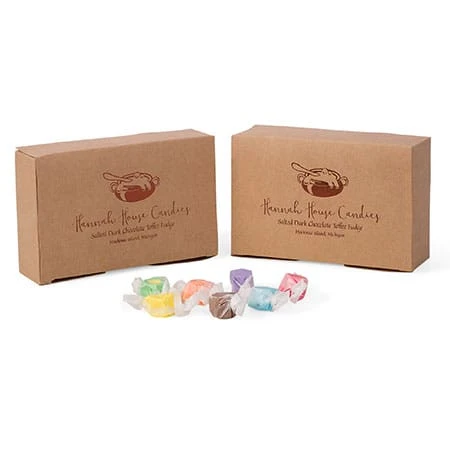 CLEARANCE-MADE IN USA - 50 Boxes - 1-1/2 lb. Candy & Fudge Boxes