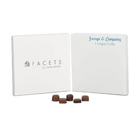 CLEARANCE-MADE IN USA - 50 Covers - 24 oz. Candy Box Covers - White