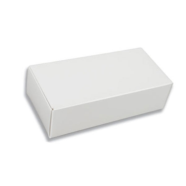 50 Boxes - 1 lb. Candy & Fudge Boxes -Solid White