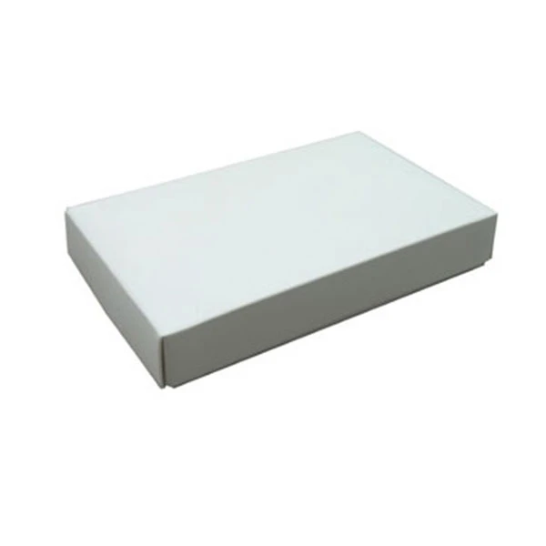 250 Covers - 1/2 lb. Candy Box Covers - White- 7-1/8" x 4-1/2" x 1-1/8"