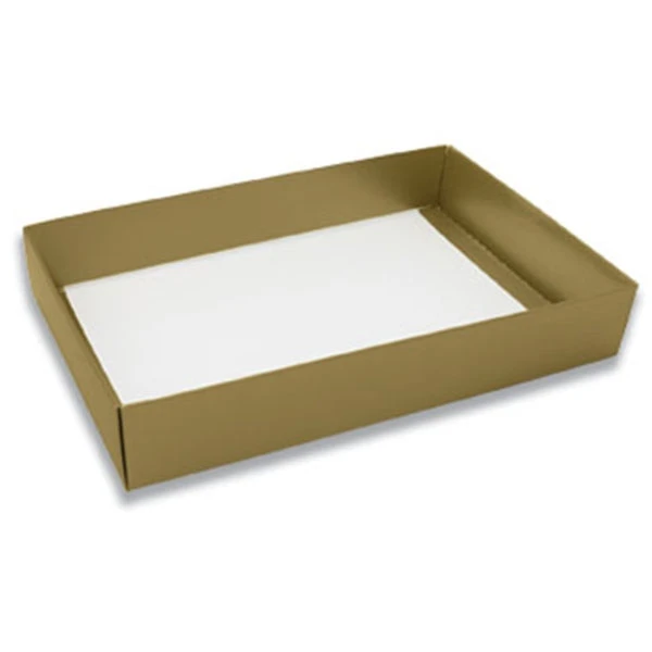 250 Deep Bases - 1 lb. Candy Box Bases - Gold