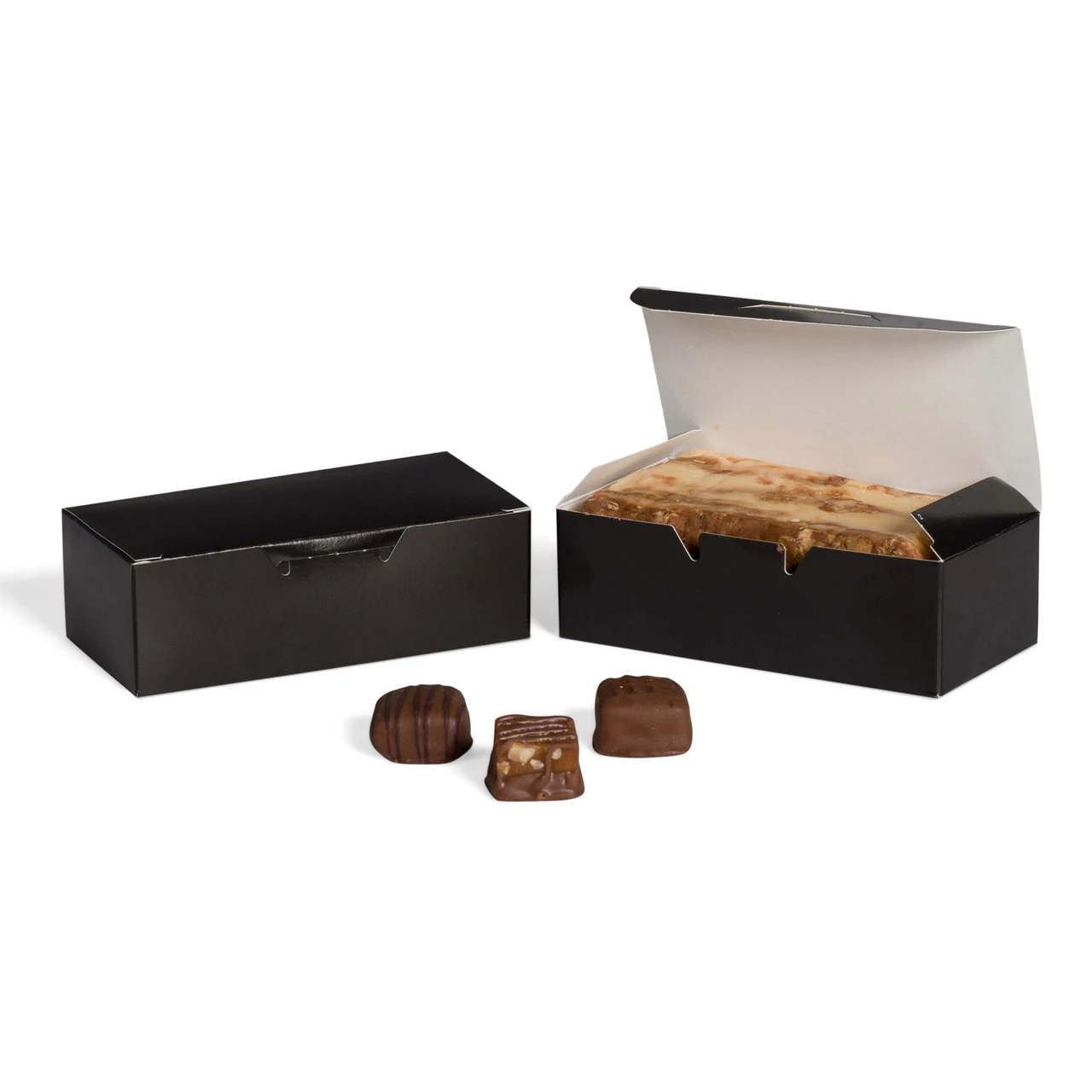 50 Boxes 1/2 lb. Candy & Fudge Boxes