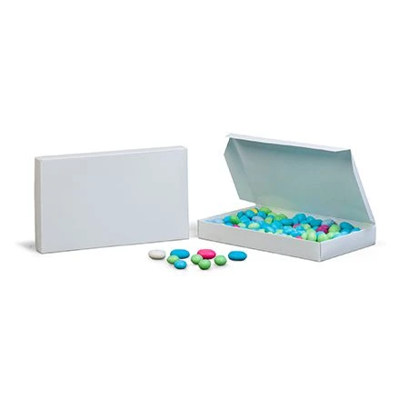 50 Boxes - 1 lb. Candy Boxes - White