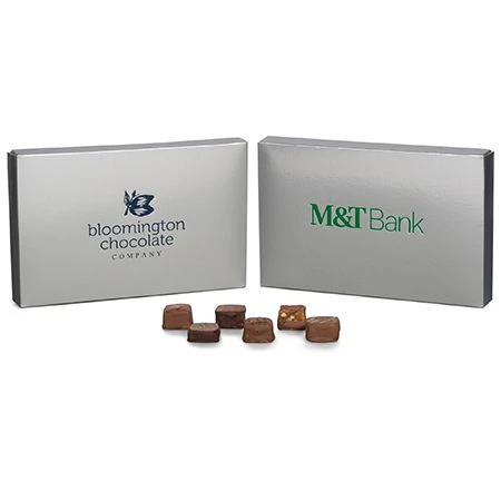 50 Covers - 1 lb. Candy-Chocolate Box Covers - Silver