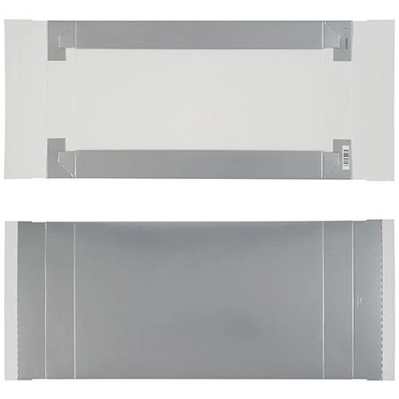 50 Covers - 1 lb. Candy-Chocolate Box Covers - Silver
