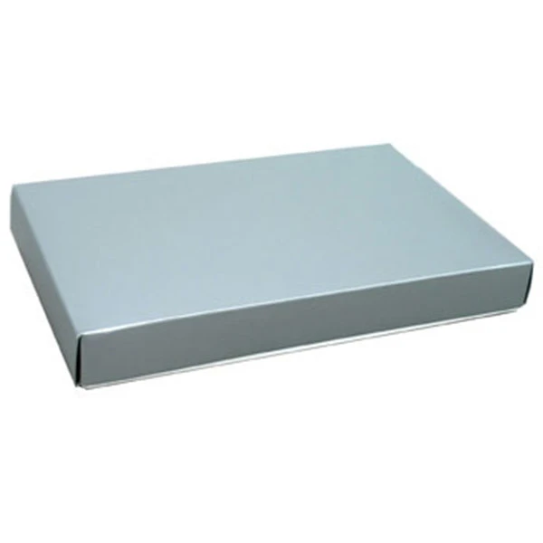 50 Covers - 1 lb. Candy-Chocolate Box Covers - Silver