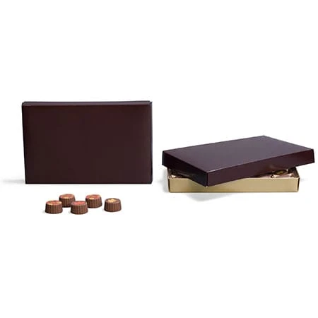 250 Covers - 1 lb. Candy-Chocolate Box Covers - Brown
