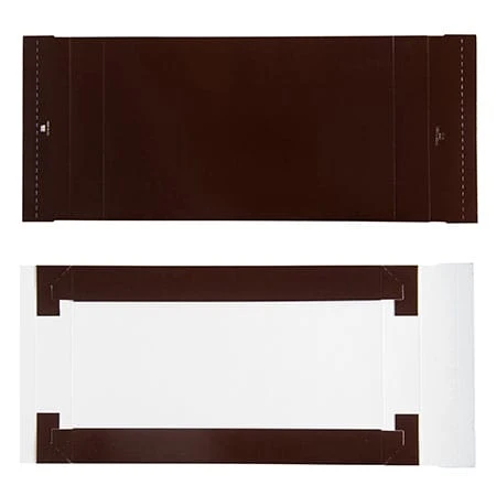 250 Covers - 1 lb. Candy-Chocolate Box Covers - Brown