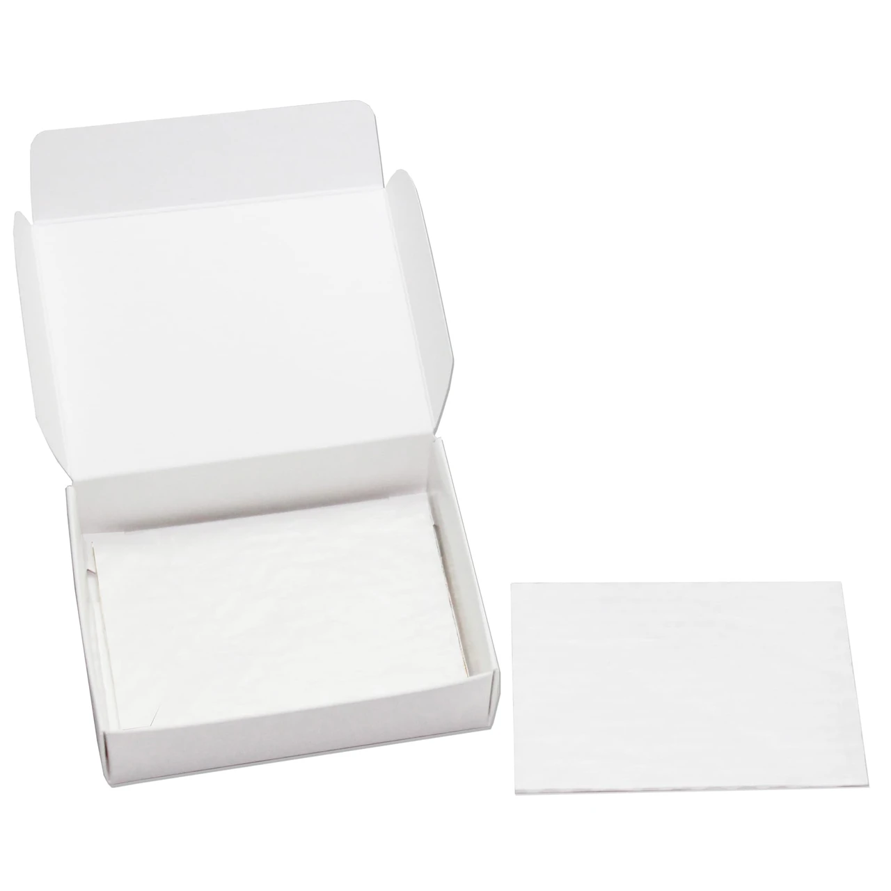 500 Pads 1/4 lb. Candy Pads White 4-7/16" x 3-7/16"