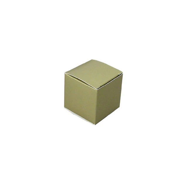 250 Boxes - Medium Truffle Boxes Gold - 1-5/8" x 1-5/8" x 1-5/8"