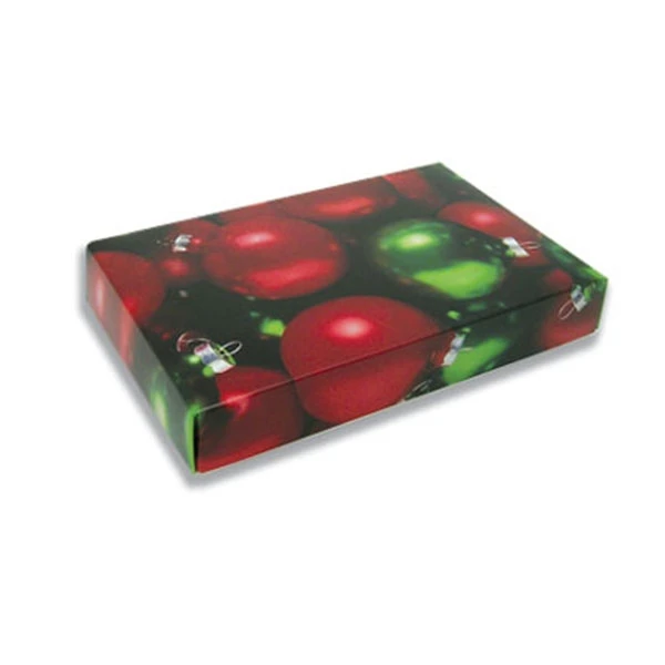 250 Covers - 1/2 lb. Candy Box Covers - Triangular Windows White