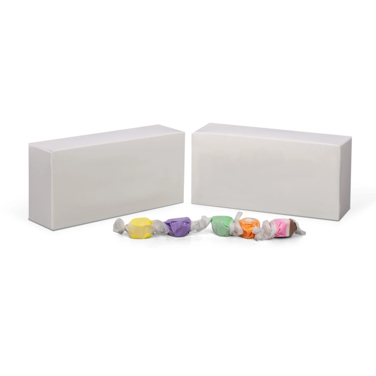 500 Boxes - 1 lb. Candy & Fudge Boxes - White