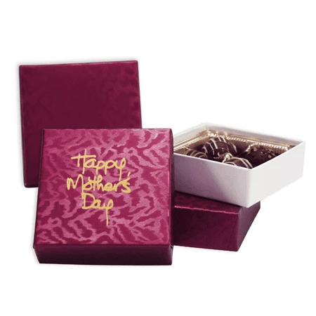 48 Sets - 3 oz. Rigid Set Up Boxes - Cover & Base Sets - Royal Mulberry