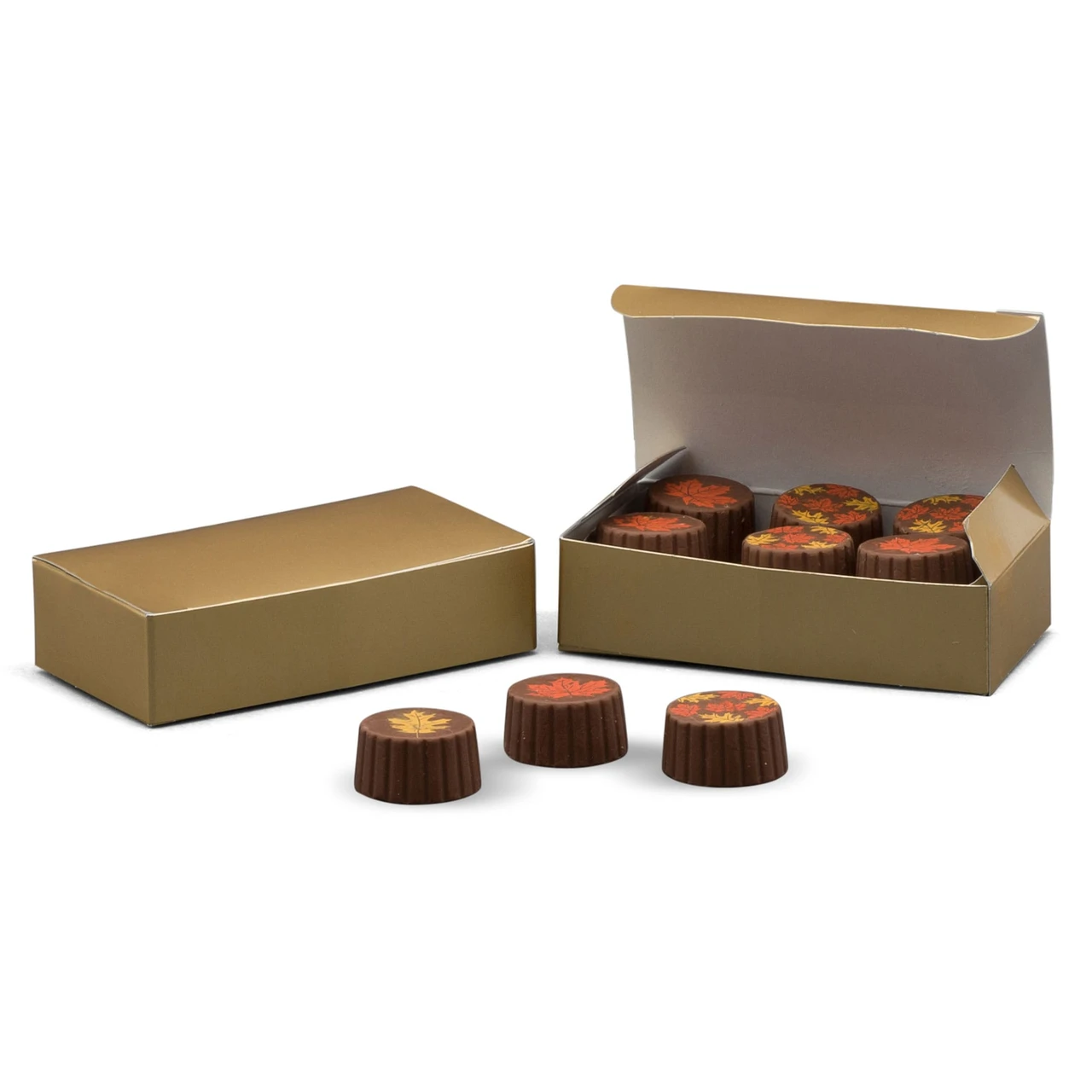 250 Boxes 1/4 lb. Gold Candy Boxes