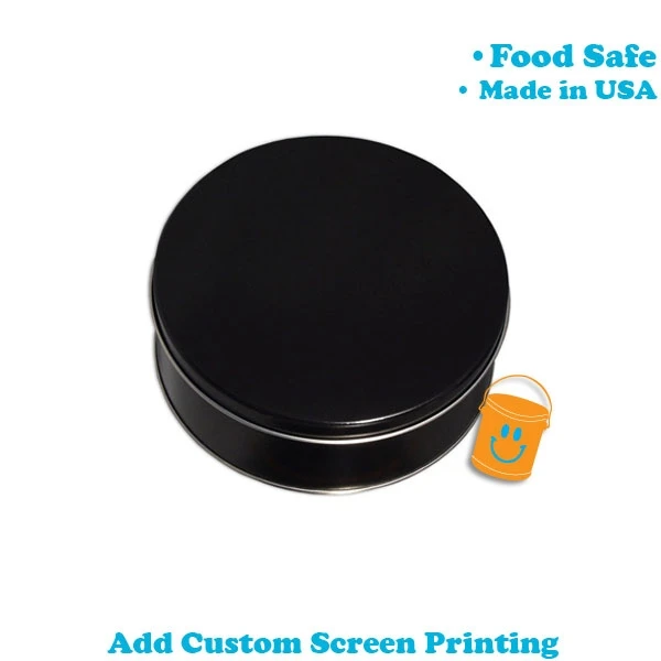 24 Tins - Round Cookie Tins