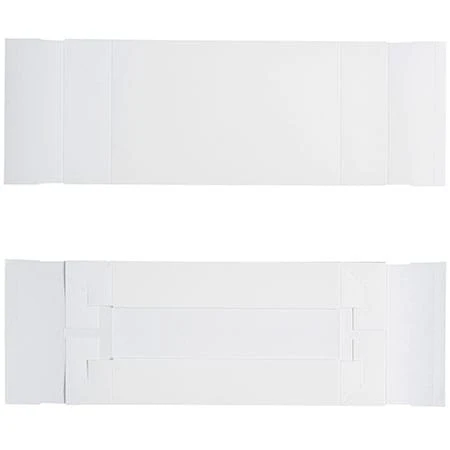 250 2 Layer Covers - 2 lb. Candy-Chocolate Box Covers - White