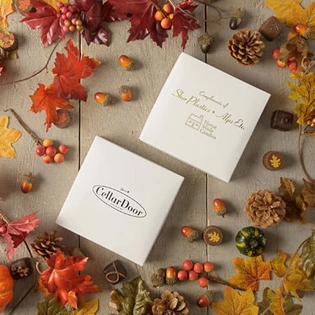 250 Boxes - 8 oz. Candy Box Covers - White - 5-3/4" x 5-3/4" x 1-1/8"