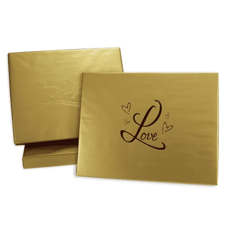 48 Sets - 2 lb. Rigid Set Up Boxes - Cover & Base Sets - Gold
