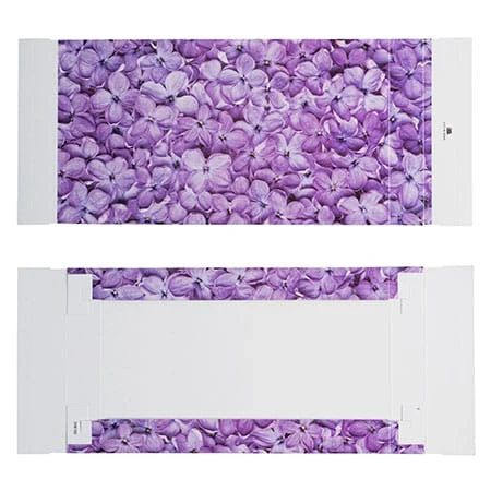 250 Covers - 1 lb. Candy-Chocolate Box Covers - Lilacs