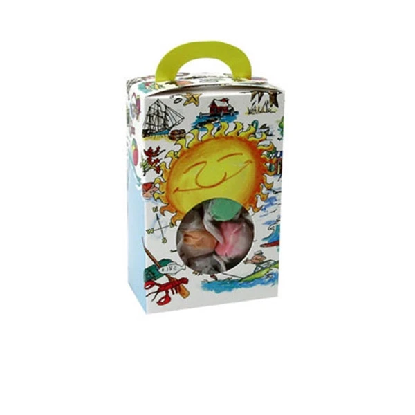 1/2 lb. Fun in the Sun Candy Totes - 50 Pcs. (bulk pricing options) 3-1/2" x 2-1/16" x 5-3/8"