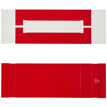 250 2 Layer Covers - 2 lb. Candy-Chocolate Box Covers - Red