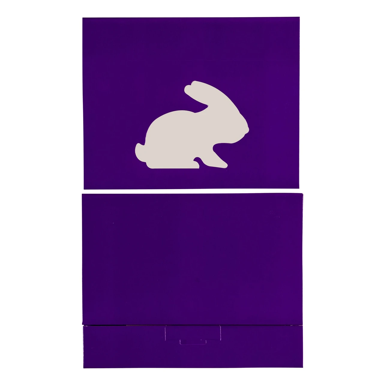 250 Boxes Small Grease Resistant Cookie/Bakery Boxes - Easter Bunny Window