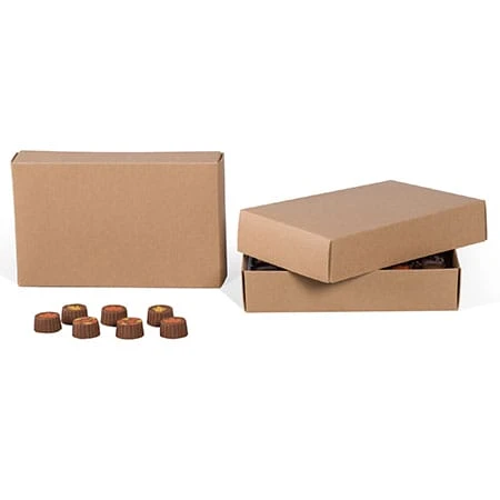 50 2 Layer Covers - 2 lb. Candy-Chocolate Box Covers - Kraft