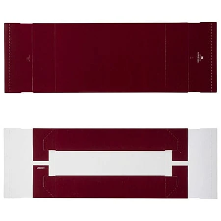 50 2 Layer Covers - 2 lb. Candy-Chocolate Box Covers - Burgundy