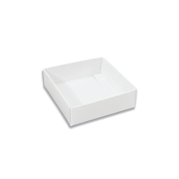 250 Bases - 8 oz. Candy Box Bases - White