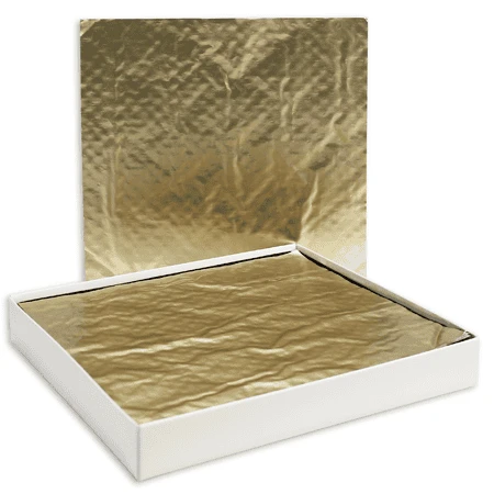 500 Pads - 16 oz. Candy Pads - Gold - 7-3/8" x 7-3/8"