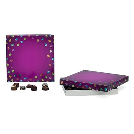 24 oz. Candy Box Covers - 1 Layer - Shiny Eggs 50 pieces (bulk pricing available)