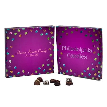 24 oz. Candy Box Covers - 1 Layer - Shiny Eggs 50 pieces (bulk pricing available)