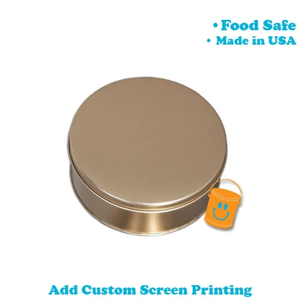 24 Tins - Round Cookie Tins