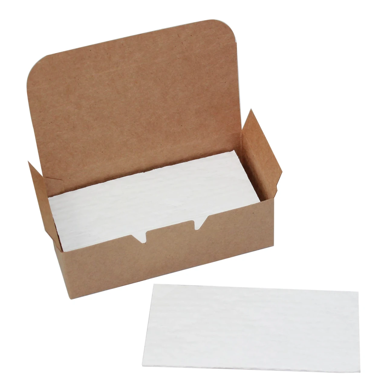 500 Pads 1/2 lb. Candy Pads White 5-1/4" x 2-1/2"