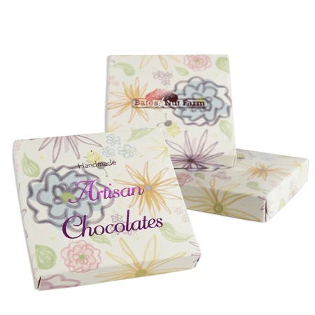 250 Boxes - 8 oz. Candy Box Covers - Watercolor Garden - 5-3/4" x 5-3/4" x 1-1/8"